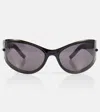 Givenchy Rectangular Sunglasses In Black
