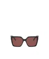 Givenchy Rectangular Sunglasses In Brown