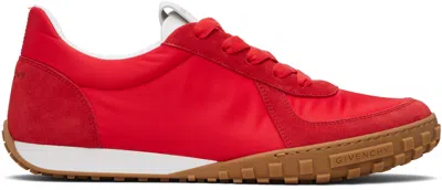 Givenchy Glide Suede Panelled Sneakers In Multi