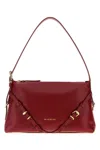 Givenchy Mini Voyou Buckle-detail Leather Tote Bag In Red