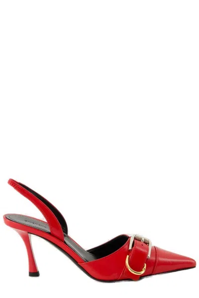 GIVENCHY RED LEATHER PUMPS