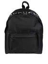 Givenchy Red Logo Backpack In Black