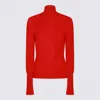 Givenchy Red Wool Knitwear