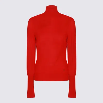 Givenchy Red Wool Knitwear