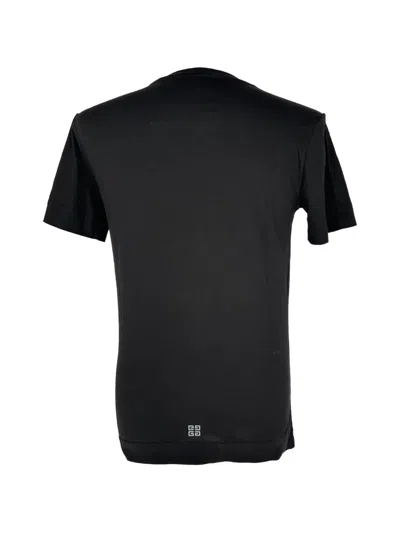 Pre-owned Givenchy Reflective Logo T-shirt In Black