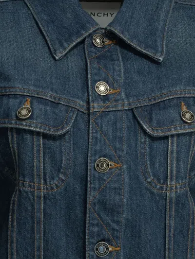 Givenchy Regular Denim Jacket In Blue