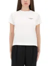 Givenchy Regular Fit Cotton T-shirt With Logo Design In White