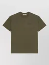 Givenchy Regular Fit Crew Neck Short Sleeve T-shirt In Green