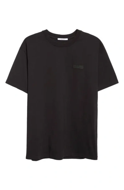 Givenchy Regular Fit Logo Patch T-shirt In Black