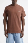Givenchy Regular Fit Logo Patch T-shirt In Brown