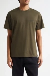 Givenchy Cotton T-shirt With Stamp Print Clothing In Green
