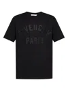 Givenchy Men Cotton T-shirt In Black