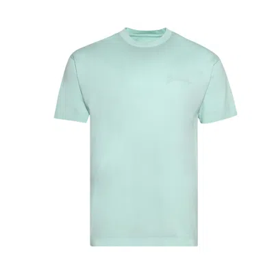 Pre-owned Givenchy Regular Fit T-shirt 'aqua Green' | Men's Size Xxl