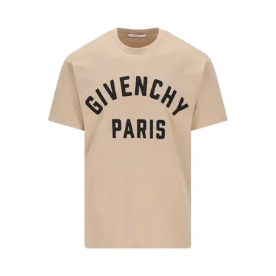 Pre-owned Givenchy Regular Fit T-shirt  'beige/black' | Men's Size Xl