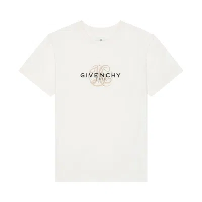 Pre-owned Givenchy Regular Fit T-shirt 'off White' | Men's Size L