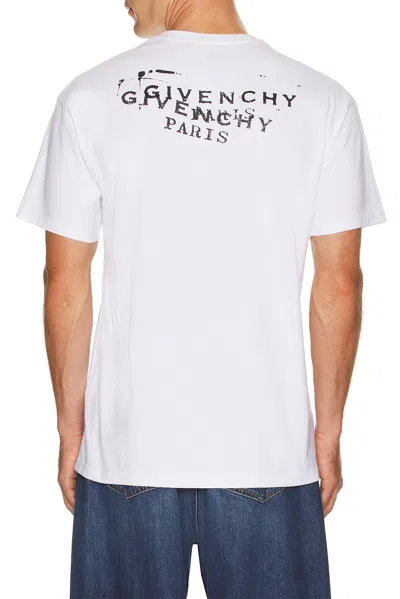 Givenchy Regular Fit T-shirt In White