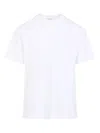 Givenchy Men White Crew Neck T-shirt With Logo On Front And Back In Cotton Man In White