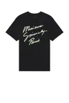 Givenchy Embroidered Logo Crewneck T-shirt In Black & Green