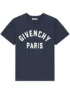 Givenchy Logo T-shirt In Blue