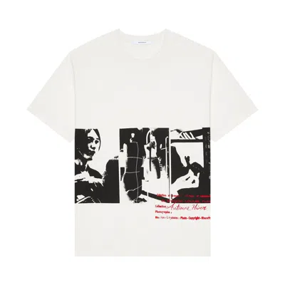 Pre-owned Givenchy Regular Fit T-shirt 'ivory' | Cream | Men's Size Xxl In White
