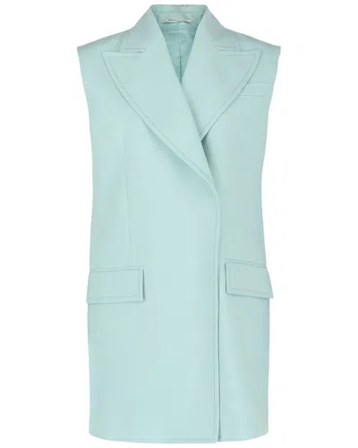 Givenchy Regular Fit Vest In Green