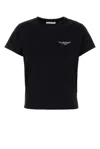 Givenchy Cotton Logo Print Regular Fit T-shirt In Black