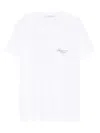 Givenchy Logo-print Fitted T-shirt Clothing In White