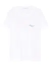 Givenchy Logo-print Fitted T-shirt Clothing In White