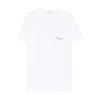 Givenchy White Crew Neck T-shirt With Logo On Front And Back In Cotton Woman In White