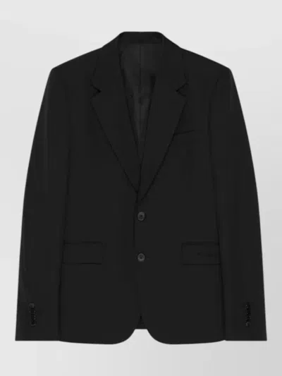 GIVENCHY REGULAR WOOL BLAZER COUTURE SEAM