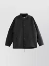 Givenchy Relaxed Fit Jacket Drawstring Hem In Black
