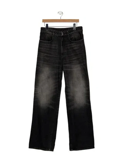 Pre-owned Givenchy Relaxed Fit Jeans In Black