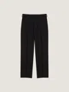 Givenchy Relaxed Fit Trousers In Flannel In Black