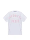 Givenchy Logo-embroidered Boxy-fit T-shirt In Bianco