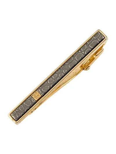 Pre-owned Givenchy Resin Gggg Tie Clip In Multi