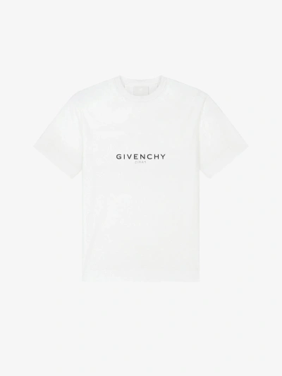 GIVENCHY GIVENCHY REVERSE OVERSIZED T-SHIRT IN COTTON