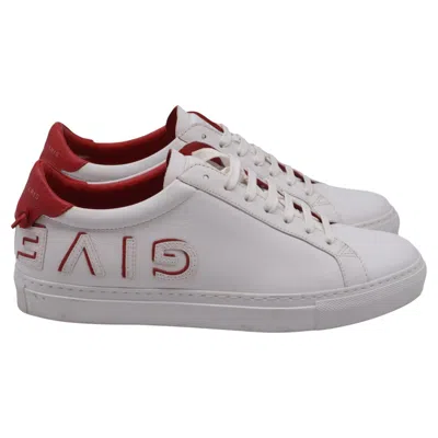 Pre-owned Givenchy Reverse Urban Knots Sneakers In White Leather
