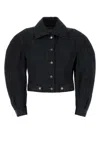 Givenchy Reversed Denim Jacket In Blue