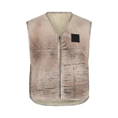 Pre-owned Givenchy Reversible Denim Vest 'brown/beige' | Men's Size Xl