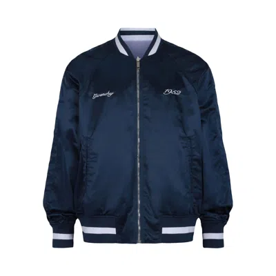 Pre-owned Givenchy Reversible Embroidered Bomber Jacket 'navy' | Blue | Men's Size 48