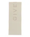 Givenchy Reversible Logo Wool Scarf With Signature 4g Pattern In Neutral