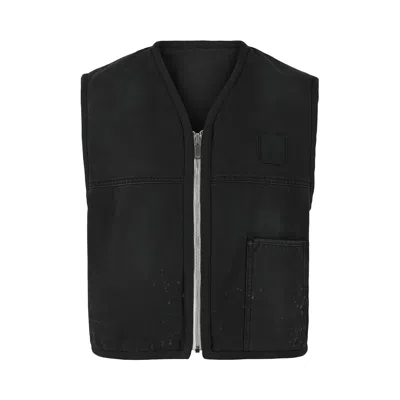 Pre-owned Givenchy Reversible Mixed Material Gilet 'black' | Men's Size M