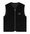 Givenchy Reversible Waistcoat In Mixed Fabrics With Monogram 72