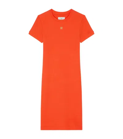 Givenchy Rib-knit T-shirt Midi Dress