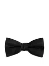 Givenchy Ribbed Bow Tie In Black