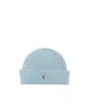Givenchy Ribbed-knit Beanie Hat In Blue