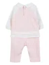 Givenchy Ribbed Romper In Pink