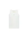 Givenchy Cotton Slim Tank Top In White