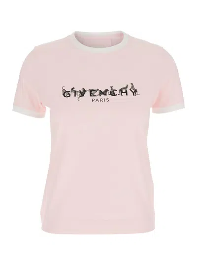GIVENCHY LOGO PRINT T-SHIRT