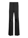 Givenchy Wool Trousers In Gris